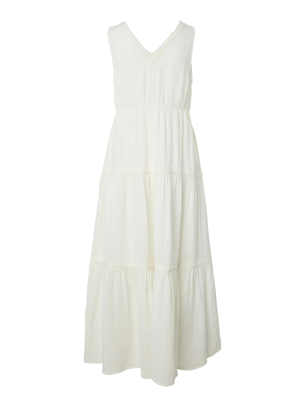 Anini Sl Ankle Dress Star White | Kjoler | Smuk