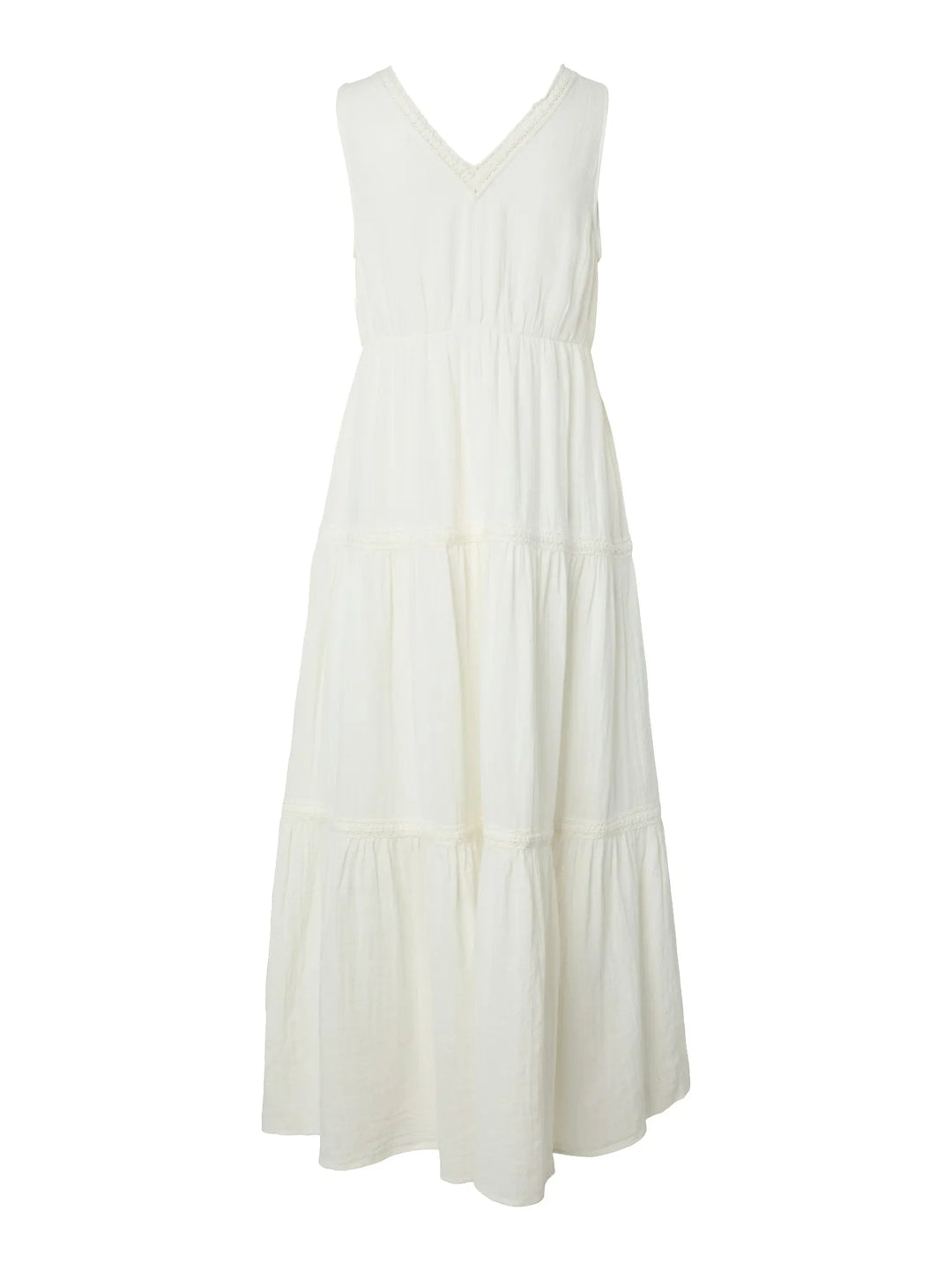 Anini Sl Ankle Dress Star White | Kjoler | Smuk