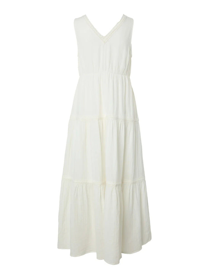 Anini Sl Ankle Dress Star White | Kjoler | Smuk