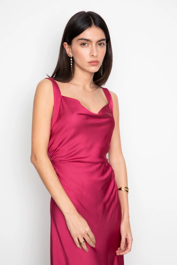 Anna Dress Berry | Kjoler | Smuk