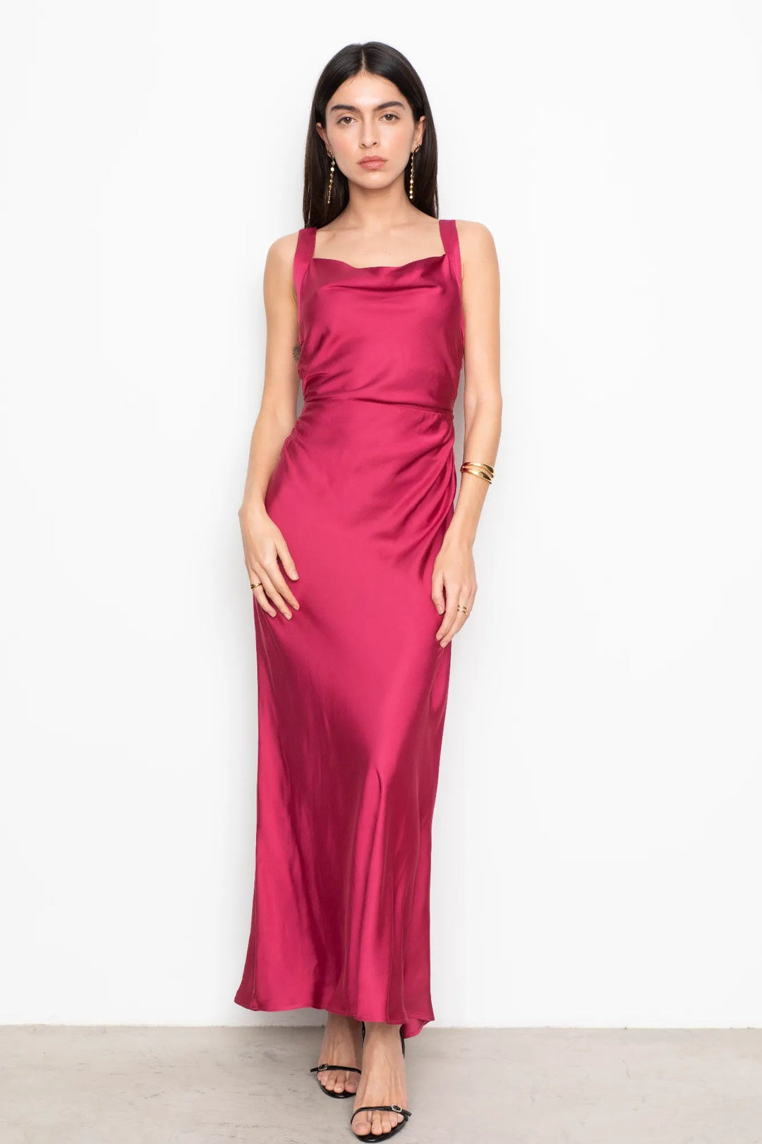 Anna Dress Berry | Kjoler | Smuk