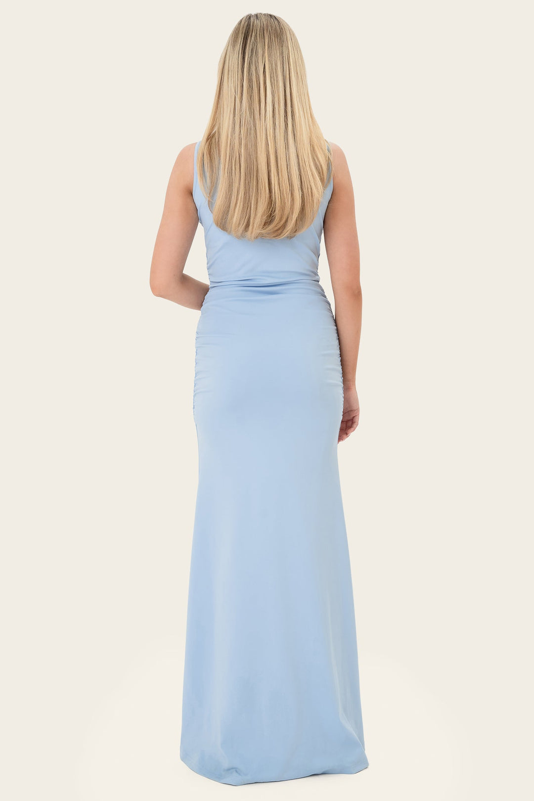 Anna Maxi Dress Blue | Kjoler | Smuk