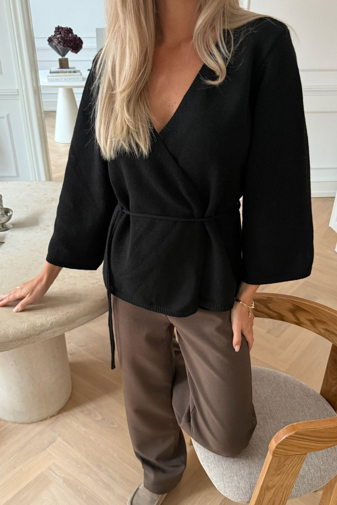 Anne Cardigan Black | Genser | Smuk