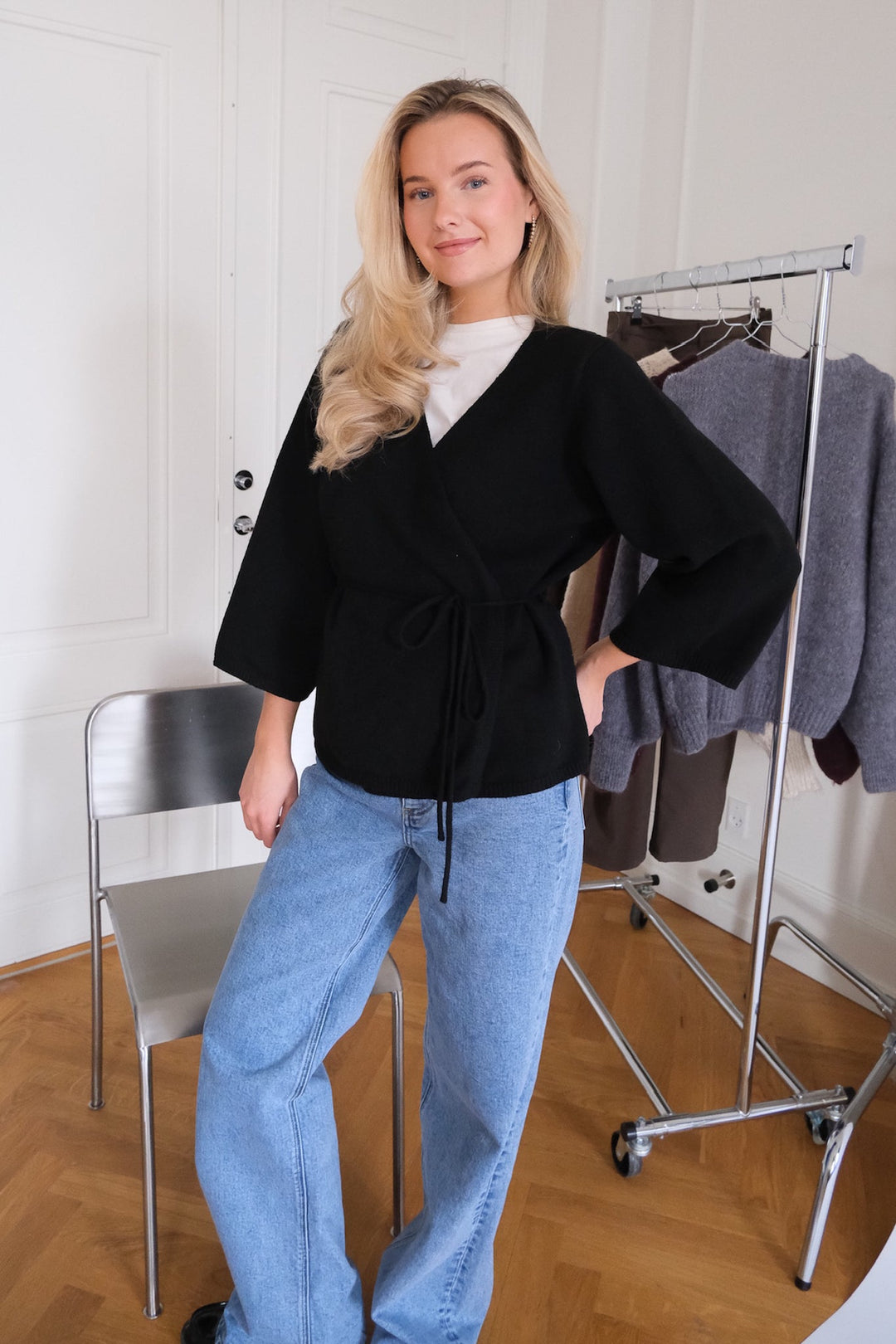 Anne Cardigan Black | Genser | Smuk