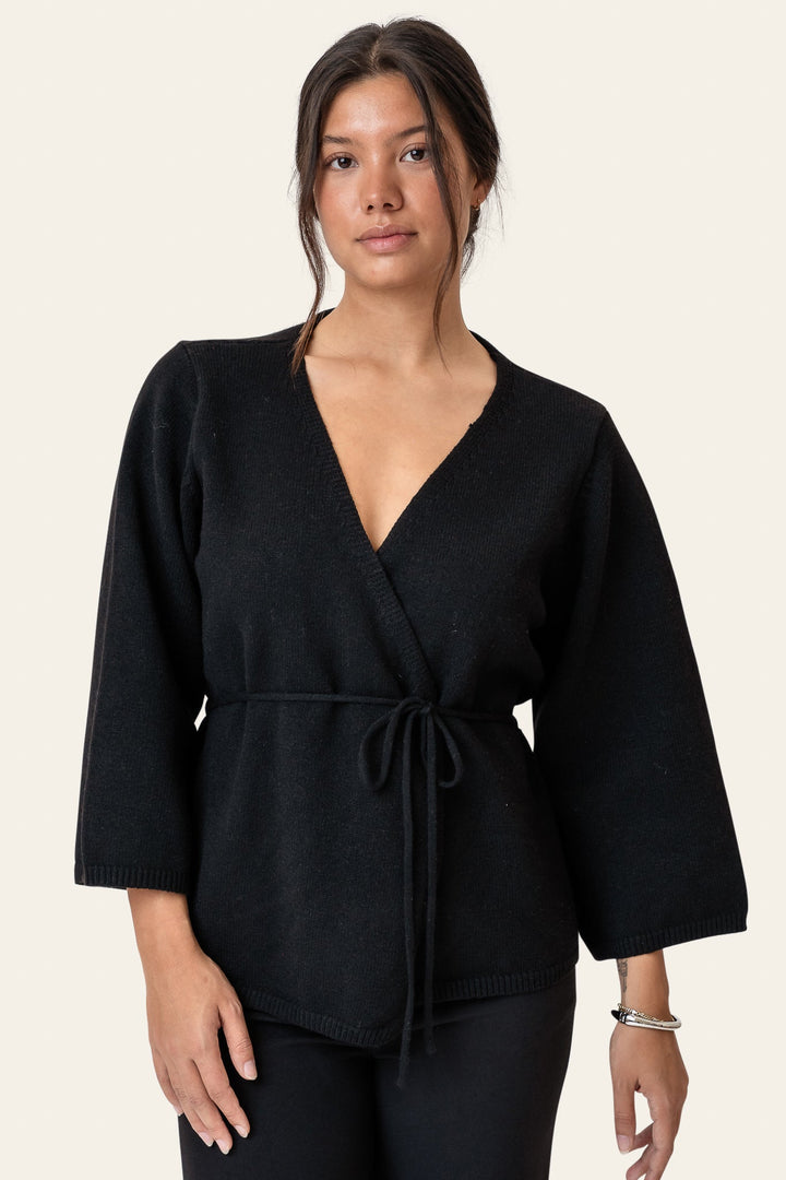 Anne Cardigan Black | Genser | Smuk