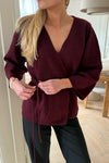 Anne Cardigan Bordeaux