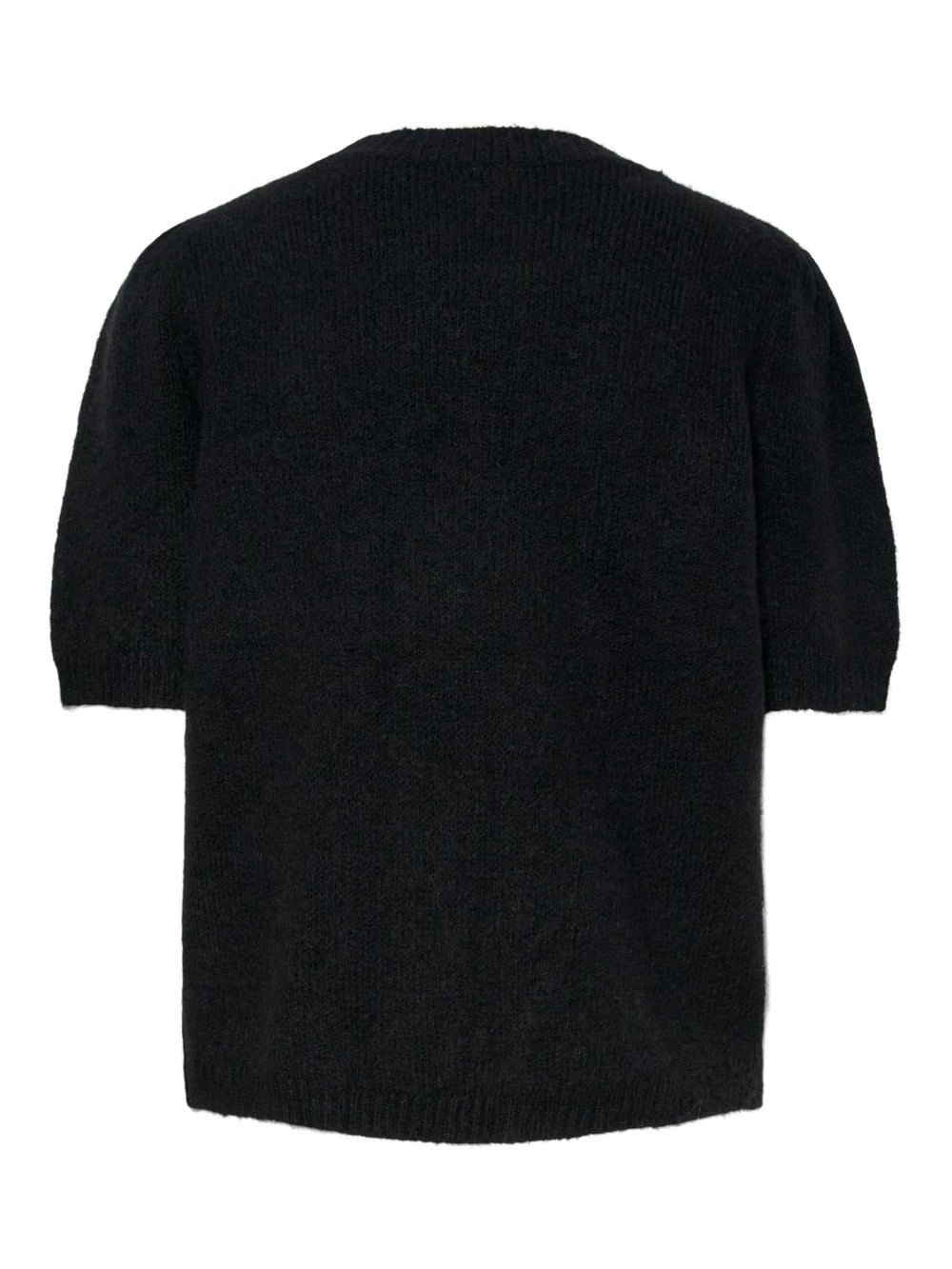 Anne Ss Knit Pullover Black | Genser | Smuk - Dameklær på nett