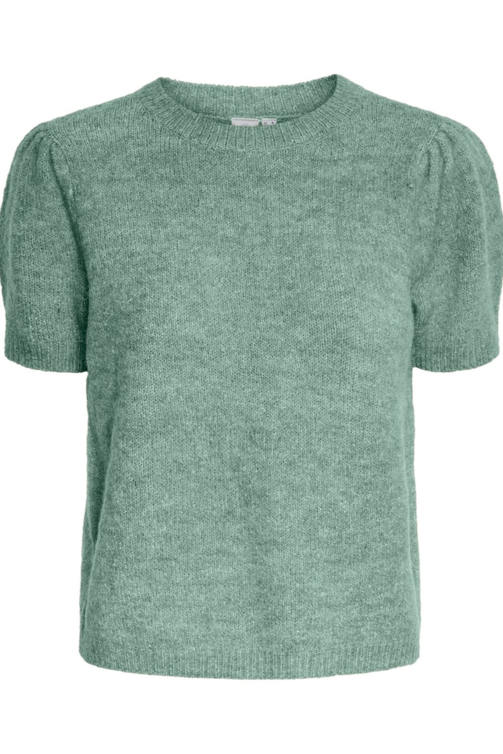 Anne Ss Knit Pullover Iceberg Green | Genser | Smuk - Dameklær på nett
