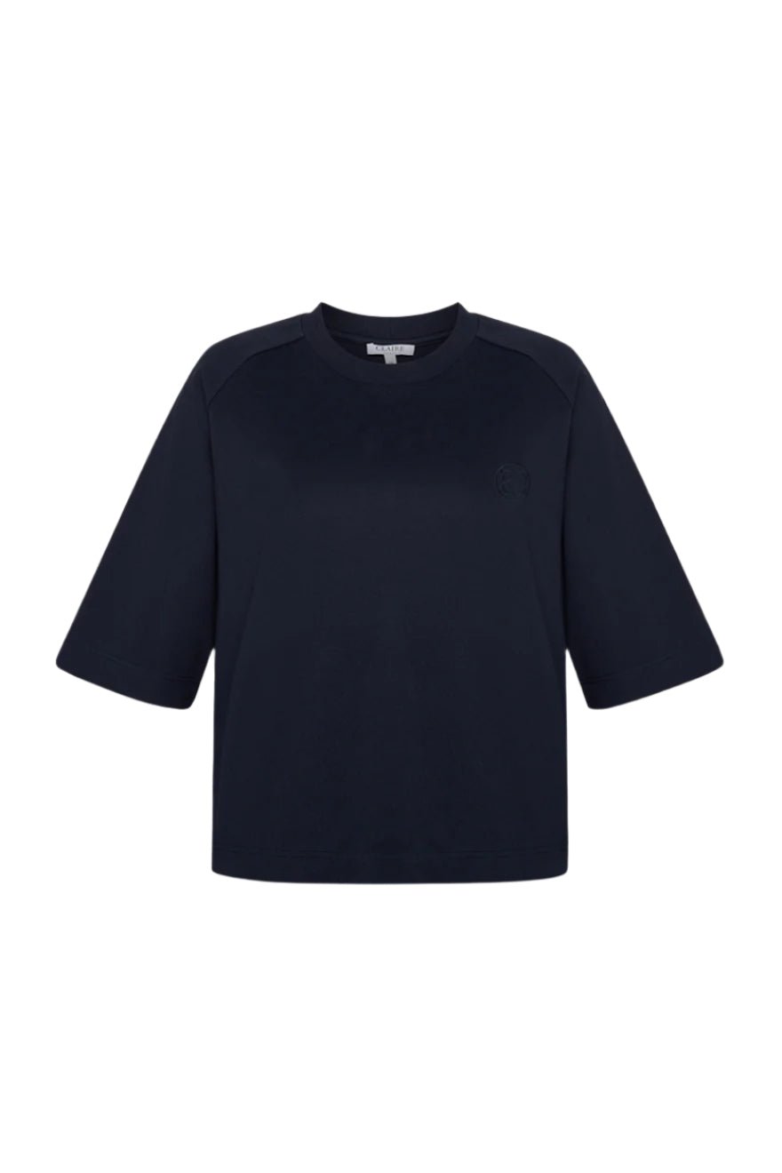 Annemarie Shirt Dark Navy | Skjorter og bluser | Smuk - Dameklær på nett
