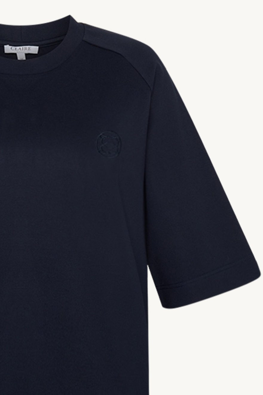 Annemarie Shirt Dark Navy | Skjorter og bluser | Smuk - Dameklær på nett