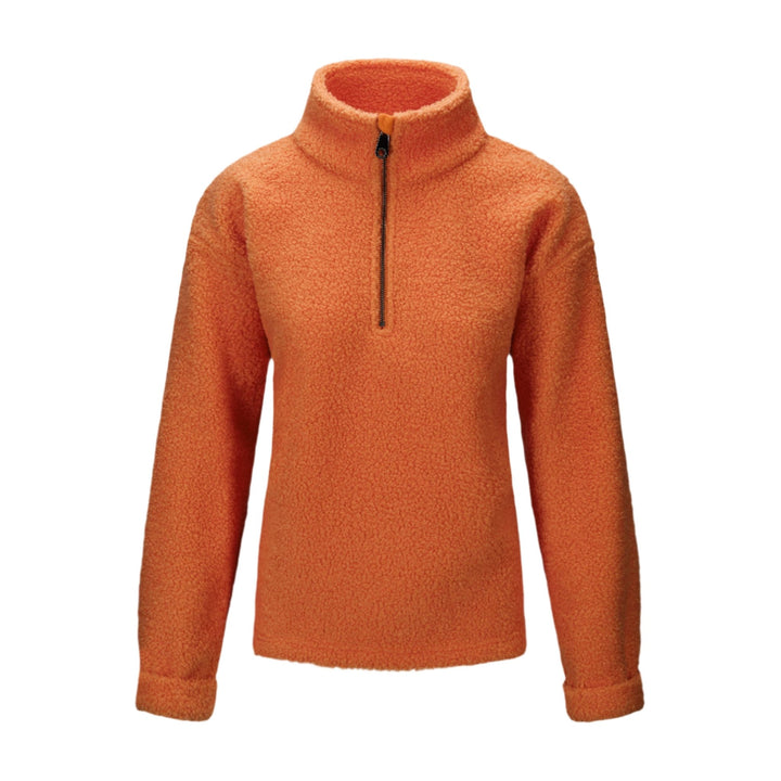 Annie Zip Sweater Orange