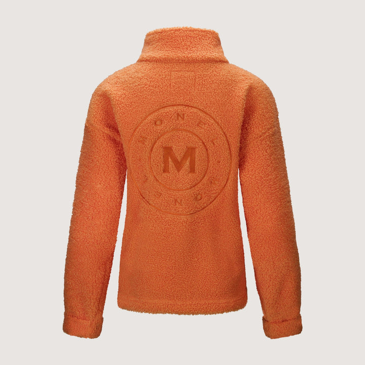 Annie Zip Sweater Orange