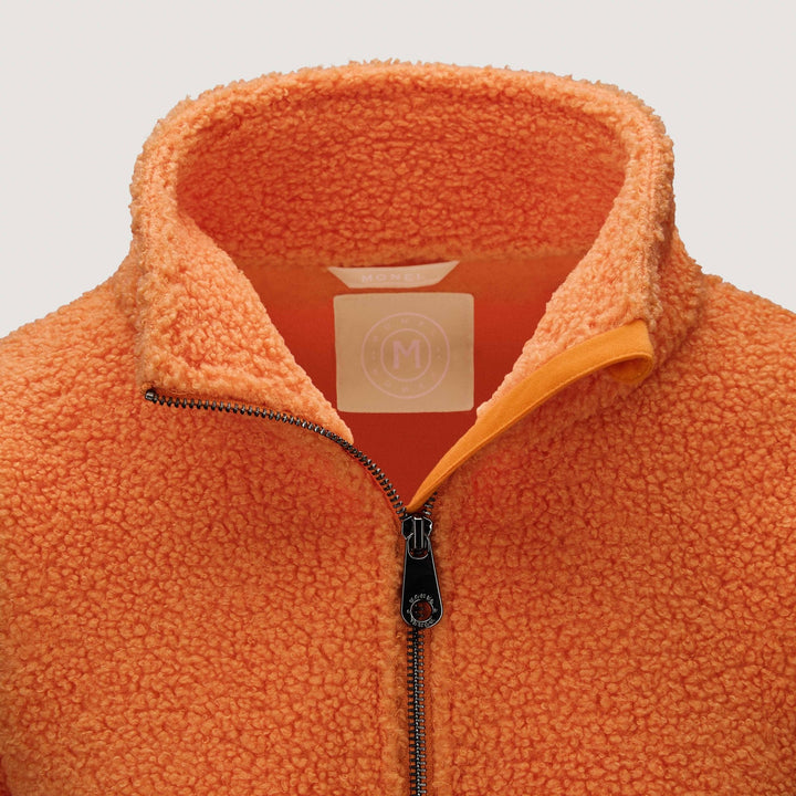 Annie Zip Sweater Orange