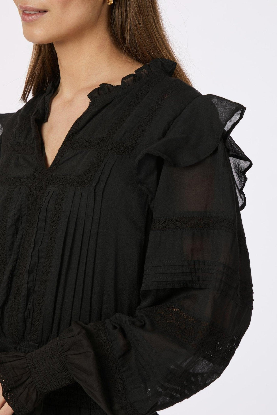 Aran S Voile Dress Black | Kjoler | Smuk - Dameklær på nett