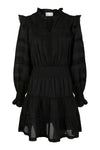 Aran S Voile Dress Black