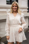 Aran S Voile Dress Ivory
