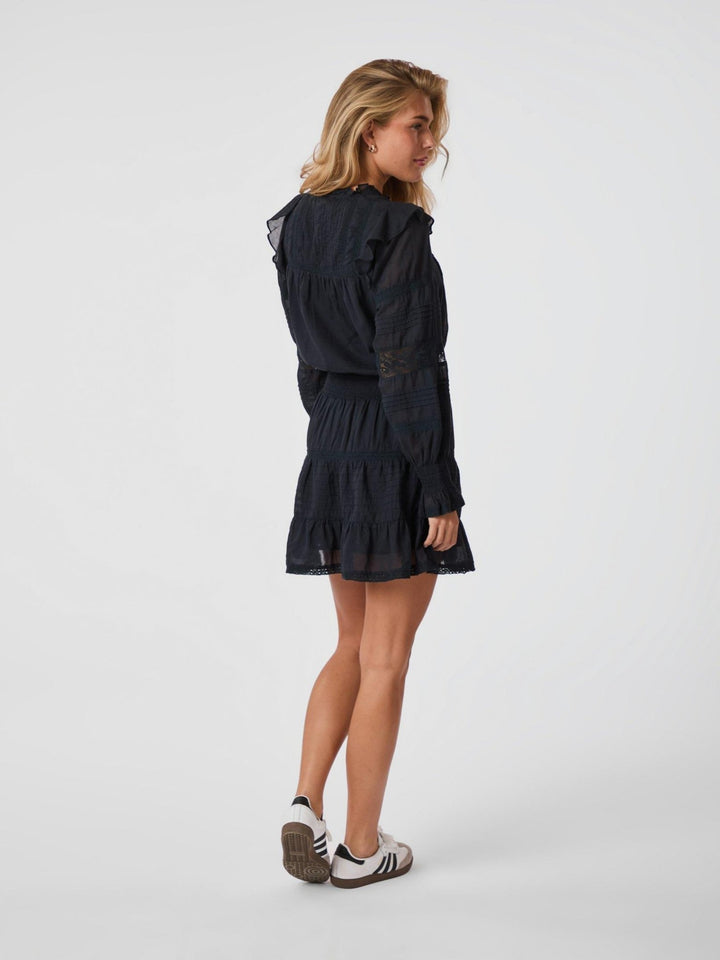 Aran S Voile Dress Navy | Kjoler | Smuk - Dameklær på nett