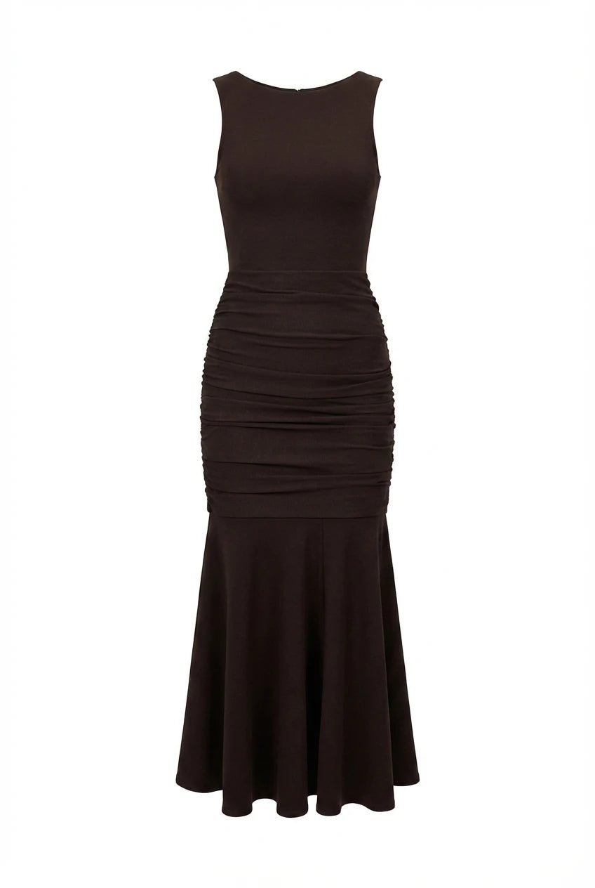 Arenzano Dress Espresso | Kjoler | Smuk