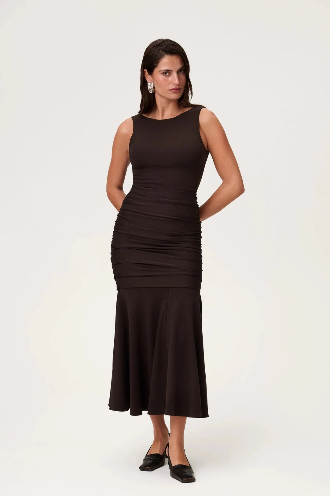 Arenzano Dress Espresso | Kjoler | Smuk