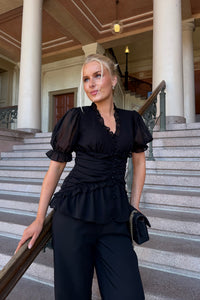 Ariel Blouse Black