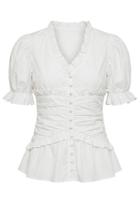 Ariel Blouse White