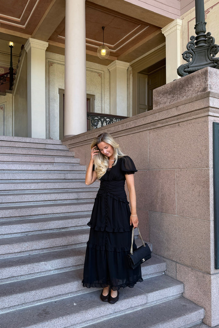 Ariel Long Dress Black | Kjoler | Smuk