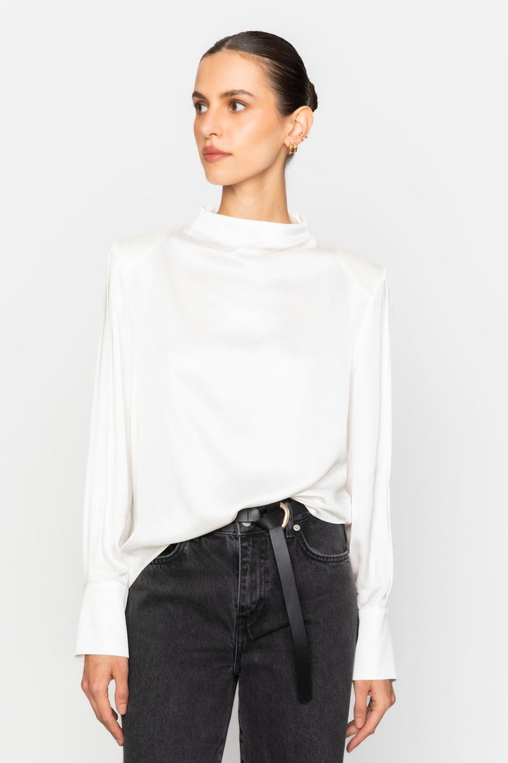 Arlene Blouse Cream | Skjorter og bluser | Smuk - Dameklær på nett