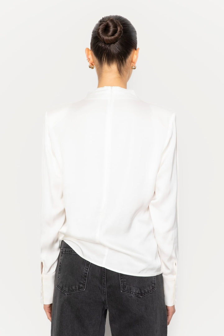 Arlene Blouse Cream | Skjorter og bluser | Smuk - Dameklær på nett