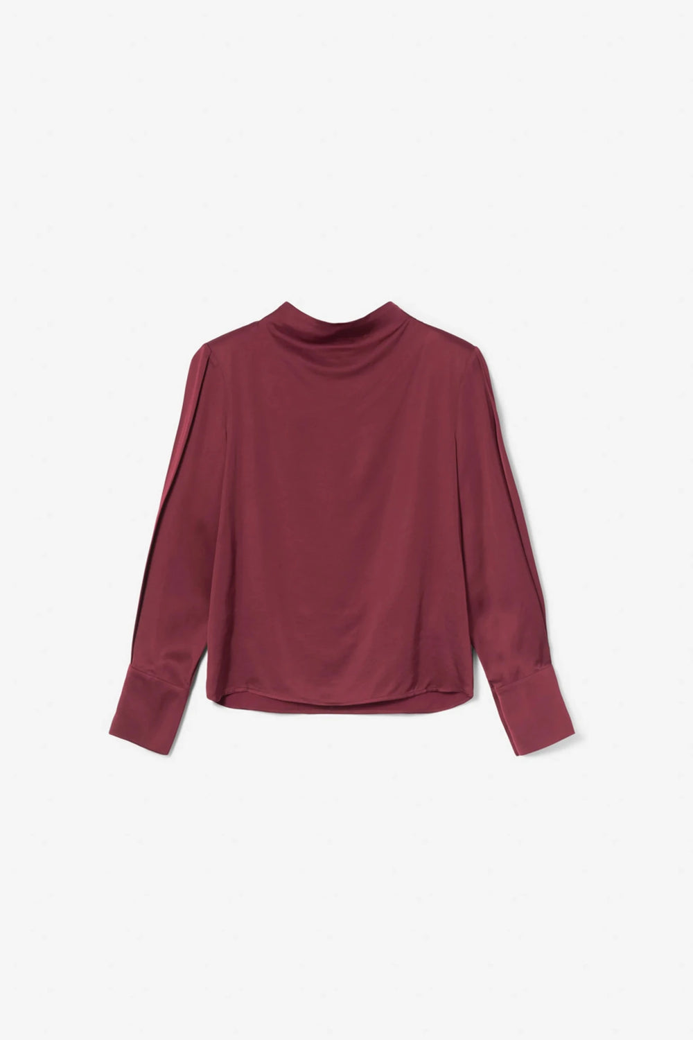 Arlene Blouse Dark Red | Skjorter og bluser | Smuk