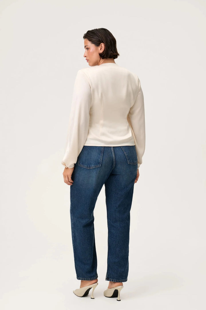 Arolla Blouse Butter Yellow | Skjorter og bluser | Smuk