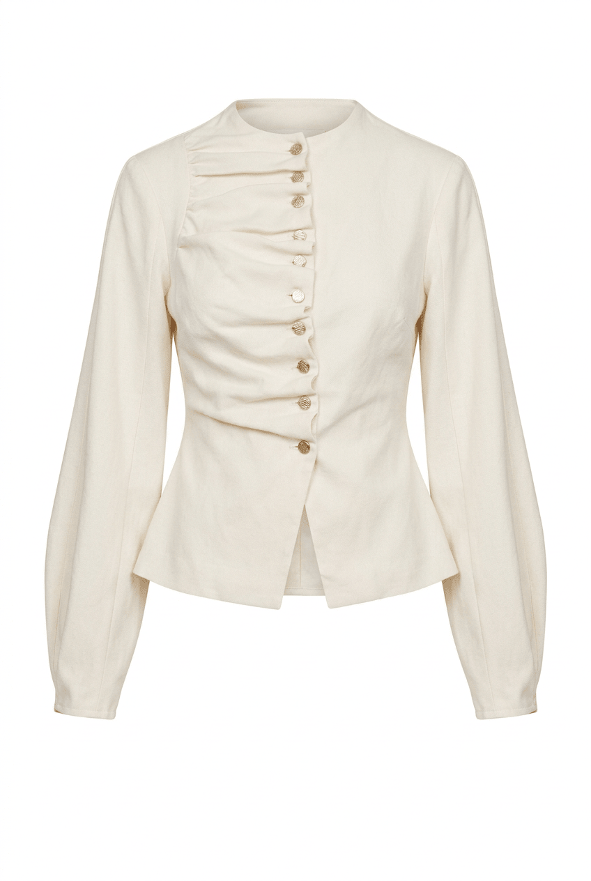 Arolla Blouse Butter Yellow | Skjorter og bluser | Smuk