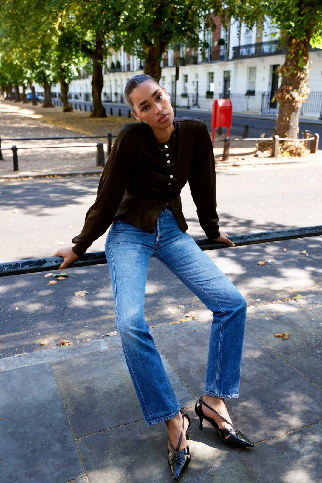 Arolla Blouse Espresso | Skjorter og bluser | Smuk