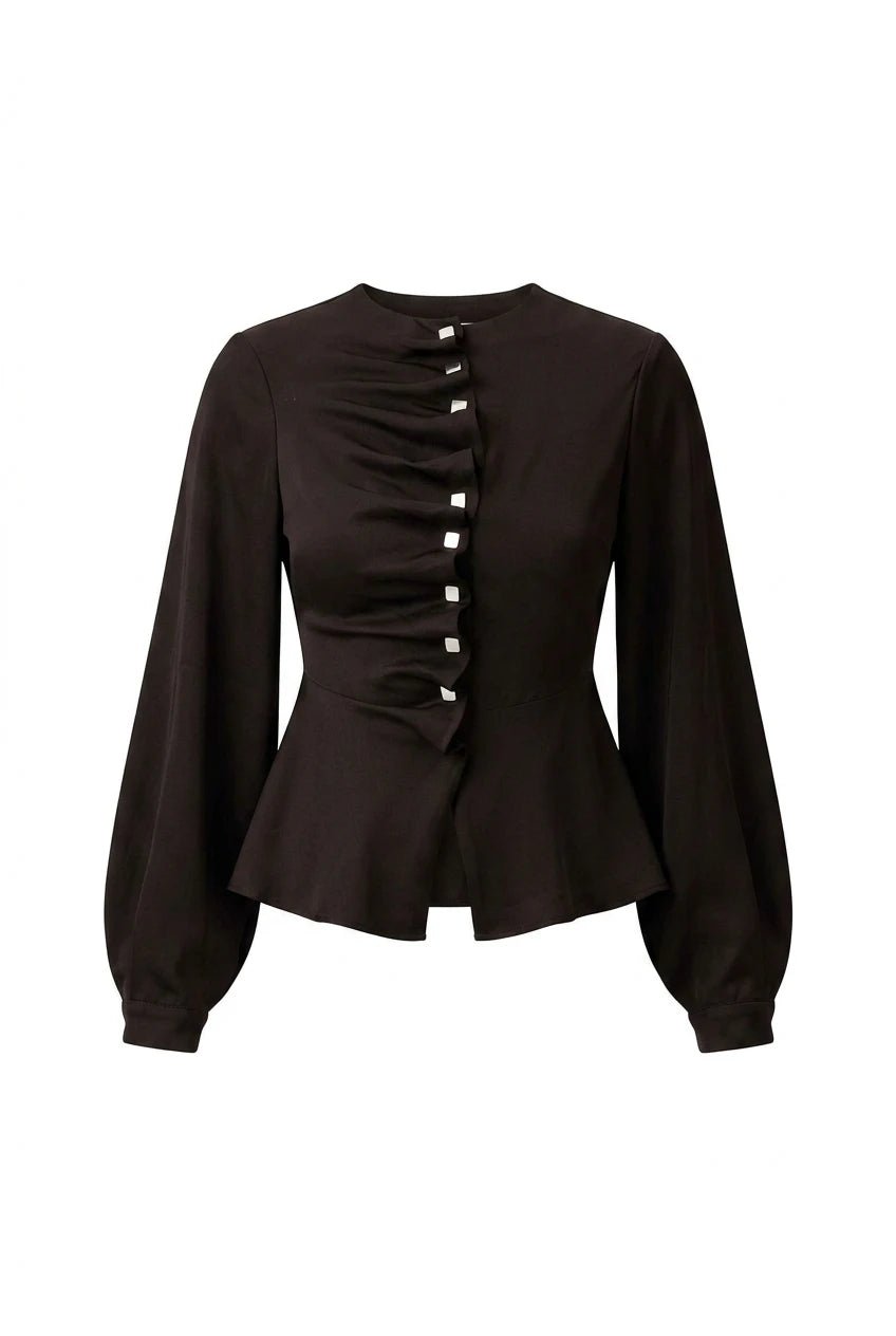 Arolla Blouse Espresso | Skjorter og bluser | Smuk