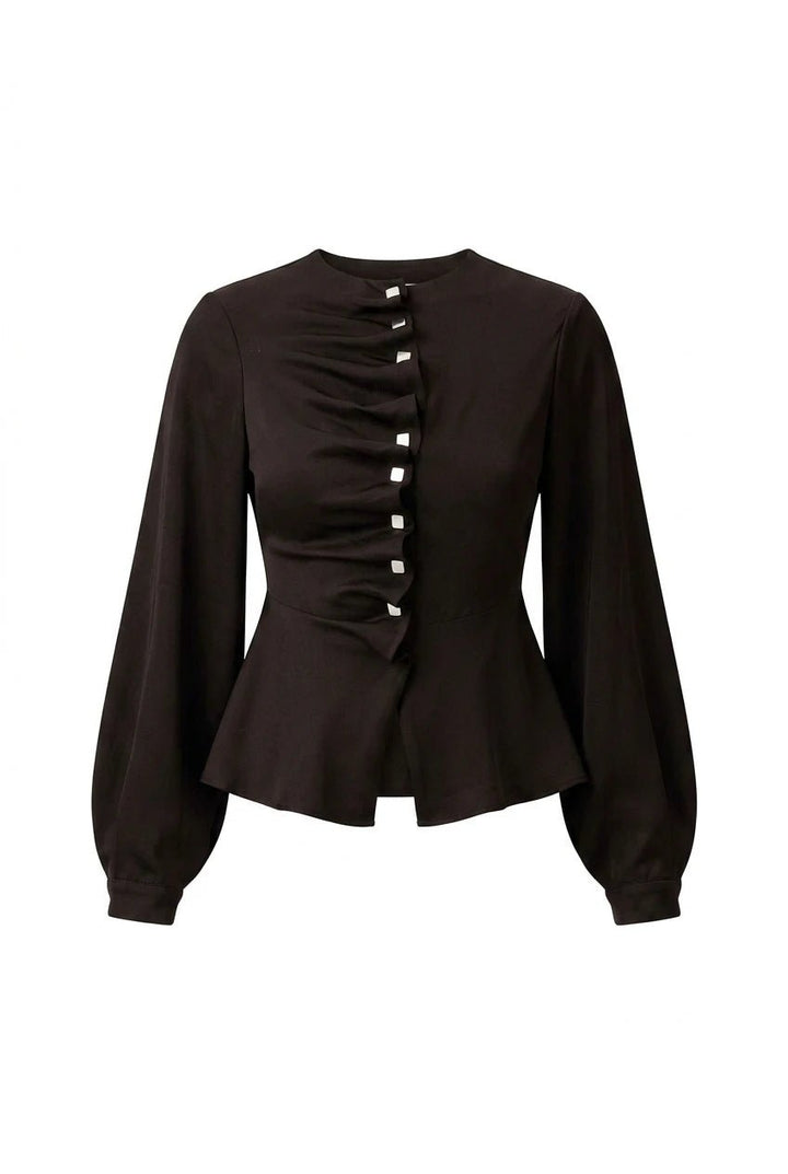 Arolla Blouse Espresso | Skjorter og bluser | Smuk