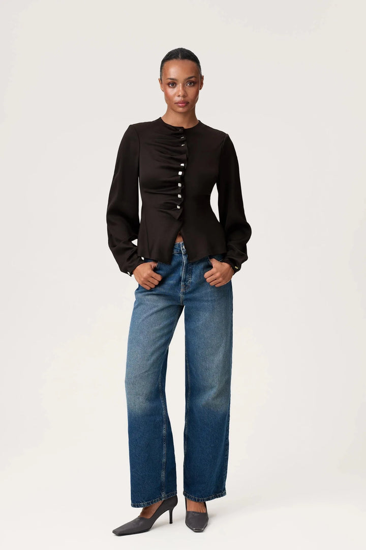 Arolla Blouse Espresso | Skjorter og bluser | Smuk