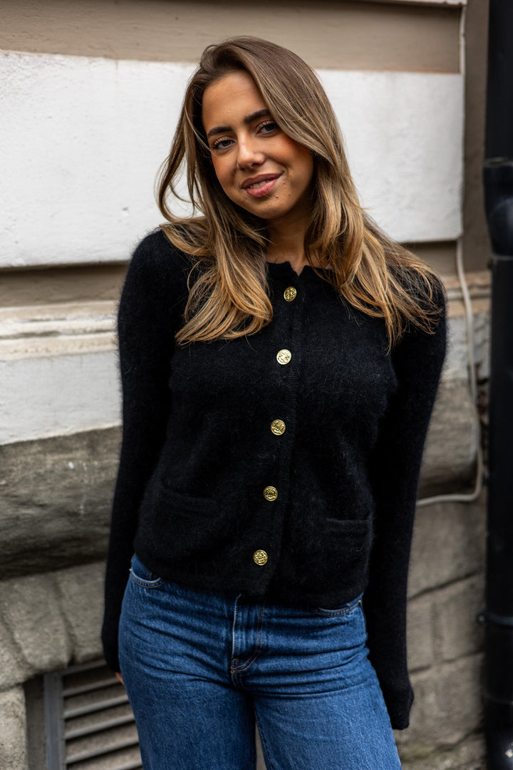 Ashley Cardigan Black | Genser | Smuk - Dameklær på nett