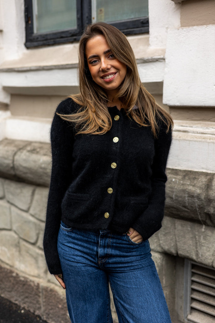 Ashley Cardigan Black | Genser | Smuk - Dameklær på nett