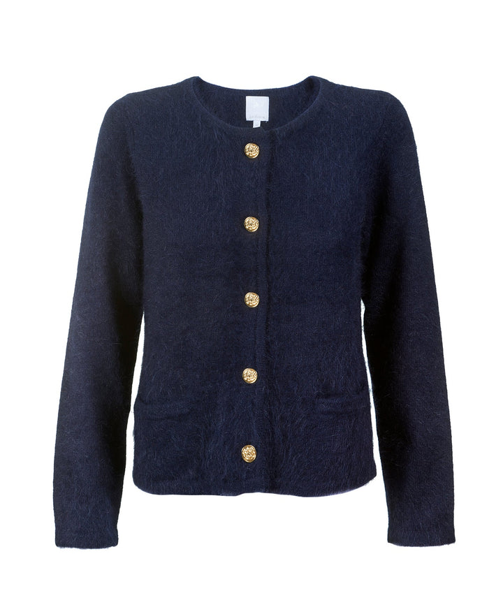 Ashley Cardigan Navy | Genser | Smuk