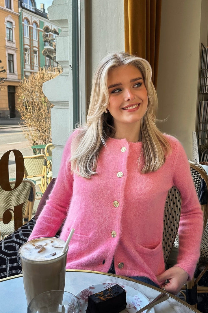 Ashley Cardigan Tropical Pink | Genser | Smuk - Dameklær på nett