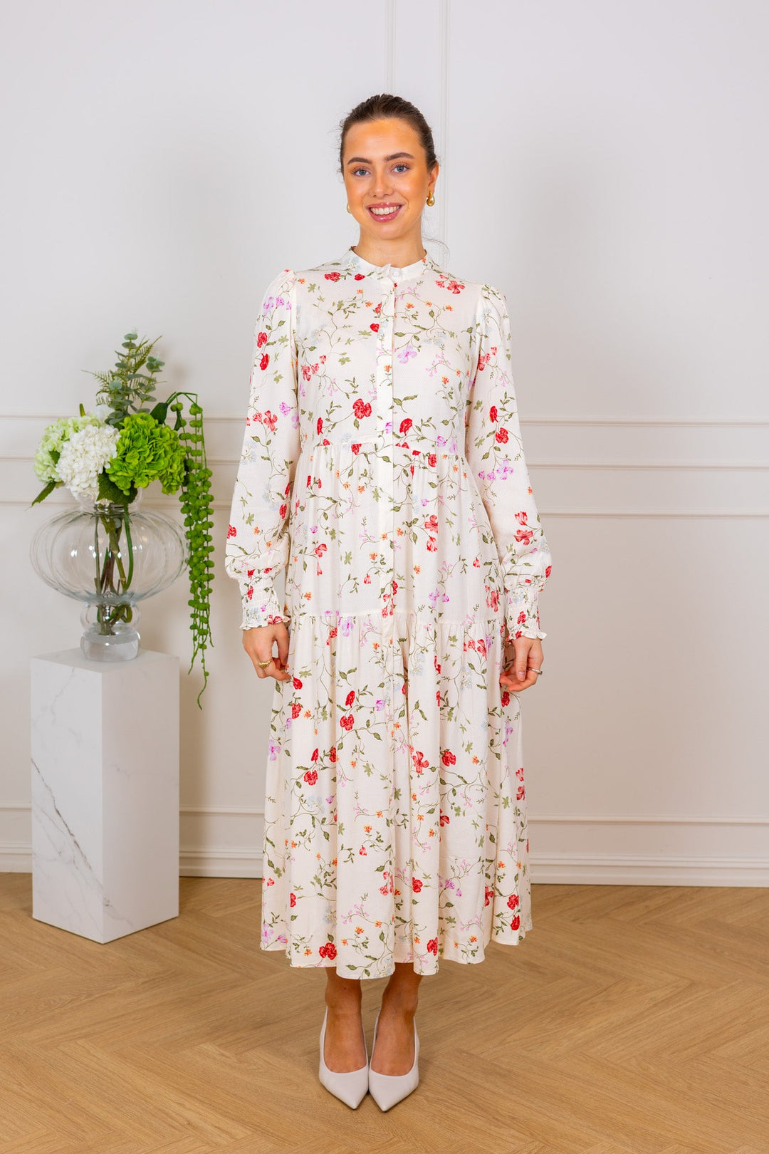Asina Ls Long Dress Pristine Botalia | Kjoler | Smuk