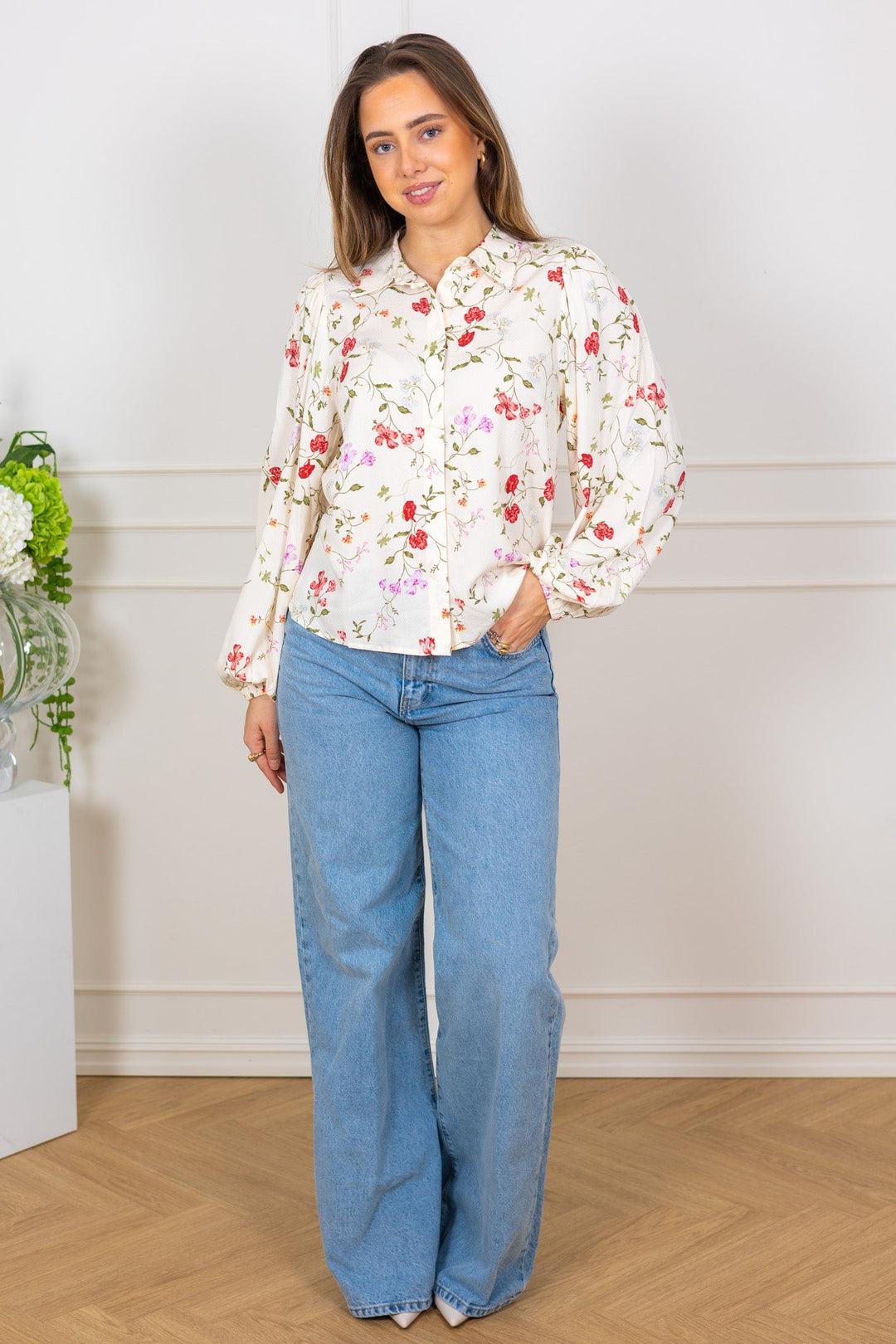 Asina Ls Shirt Pristine Botalia | Skjorter og bluser | Smuk