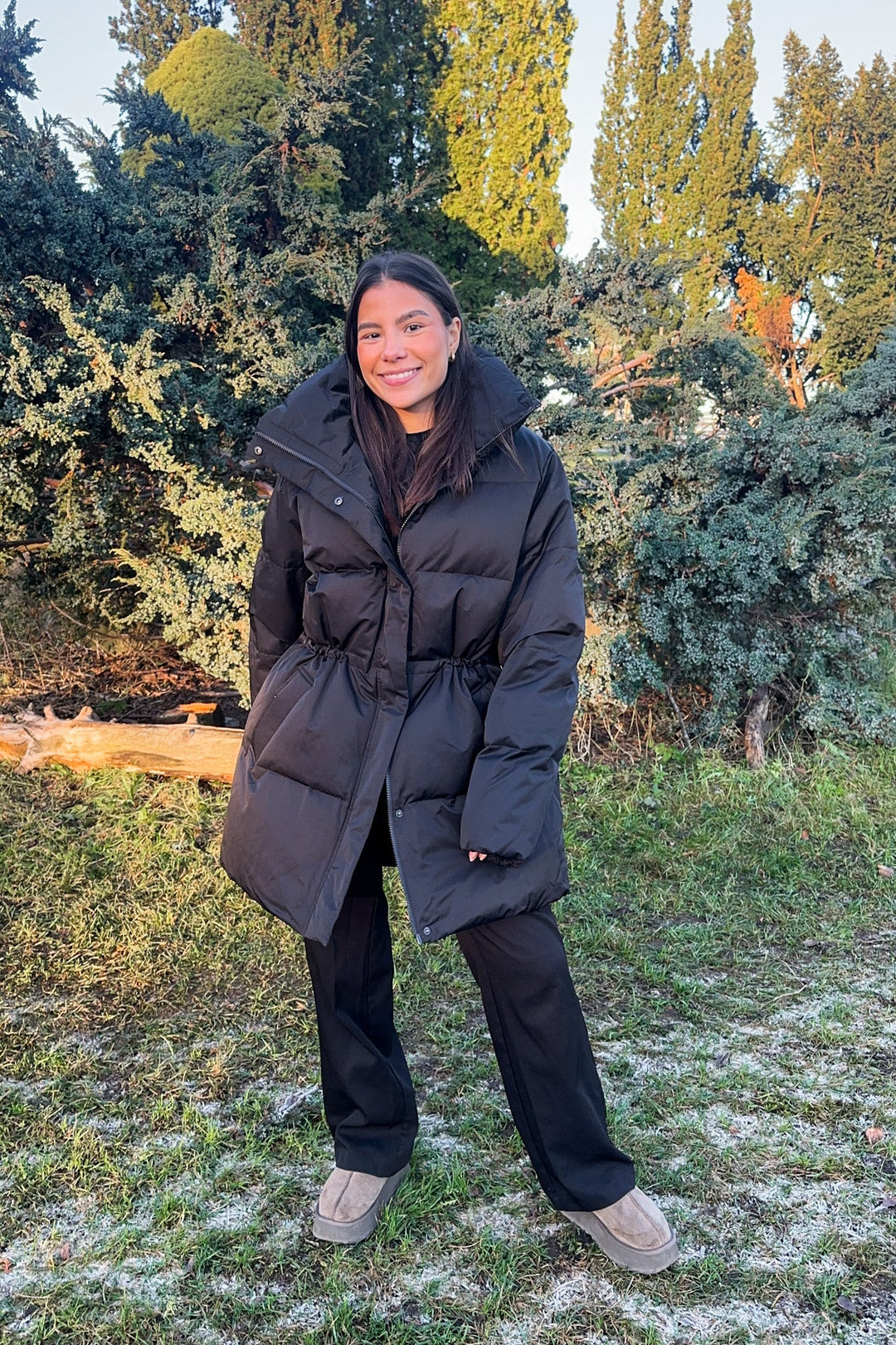 Astana Down Jacket Black | Yttertøy | Smuk