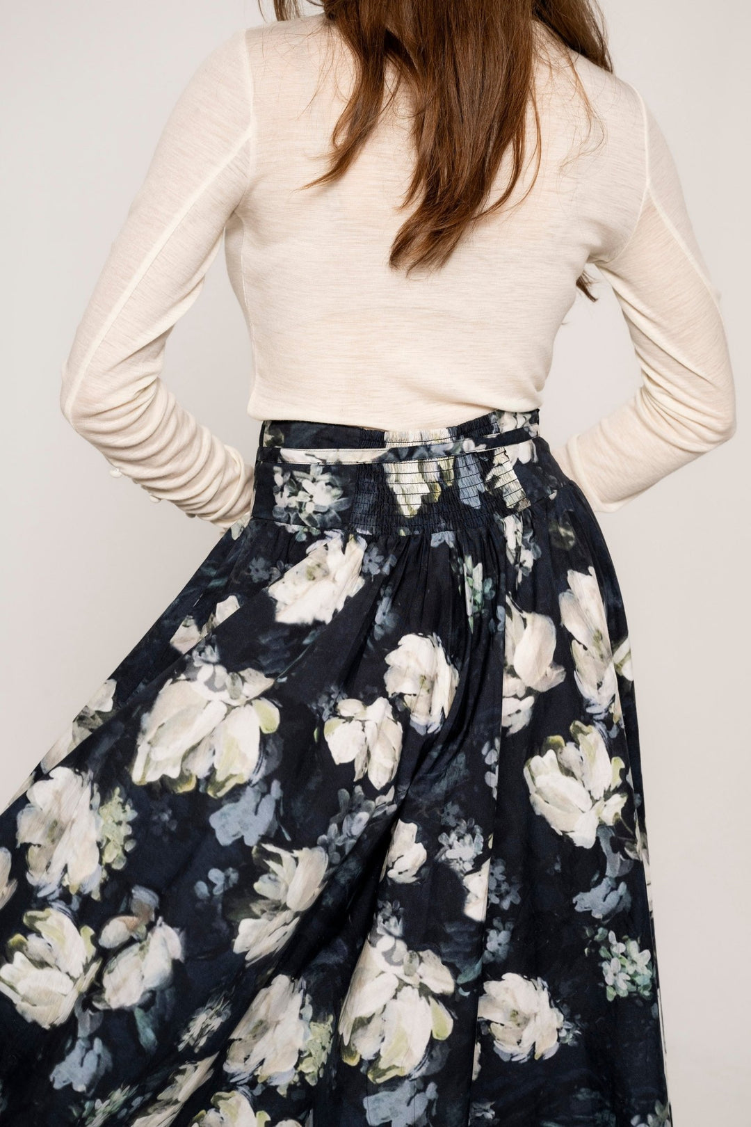 Astrid Skirt Blue Garden | Skjørt | Smuk
