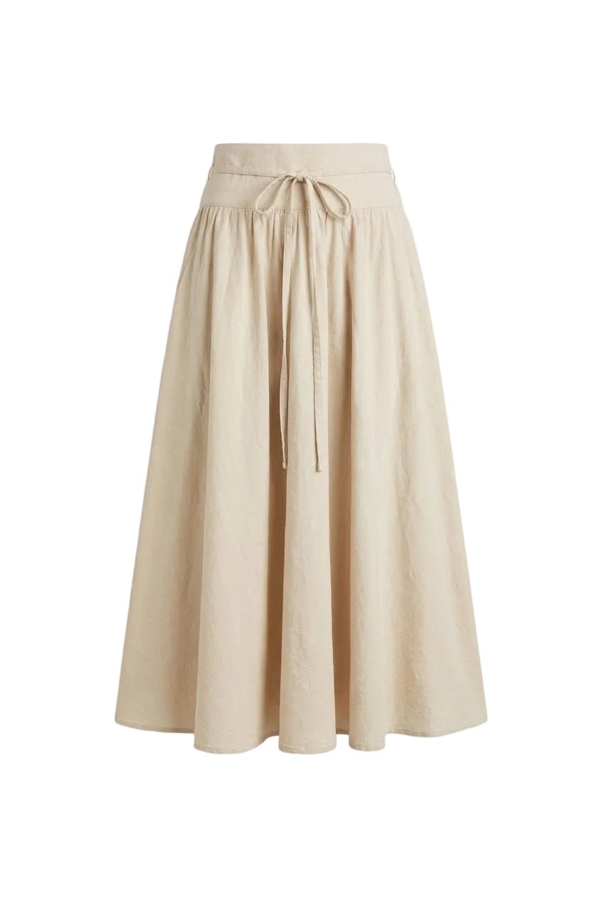 Astrid Skirt Golden Beige Poplin | Skjørt | Smuk