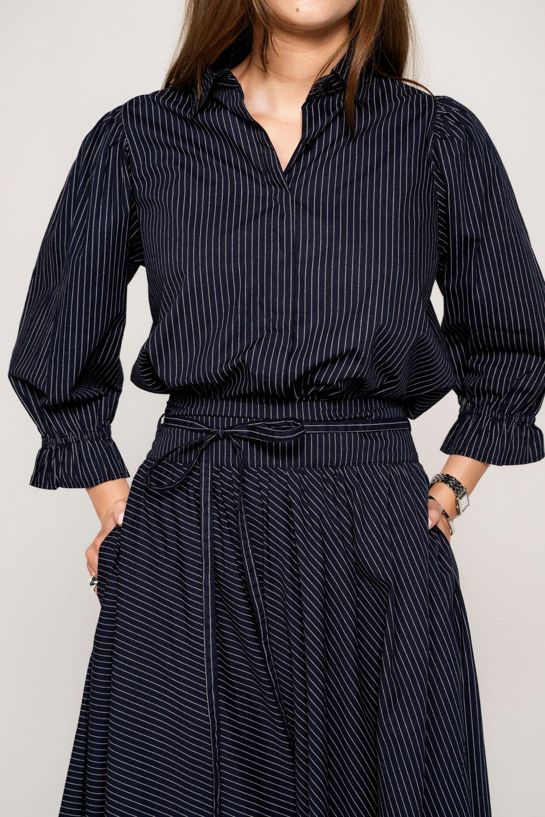 Astrid Skirt Pinstripe | Skjørt | Smuk