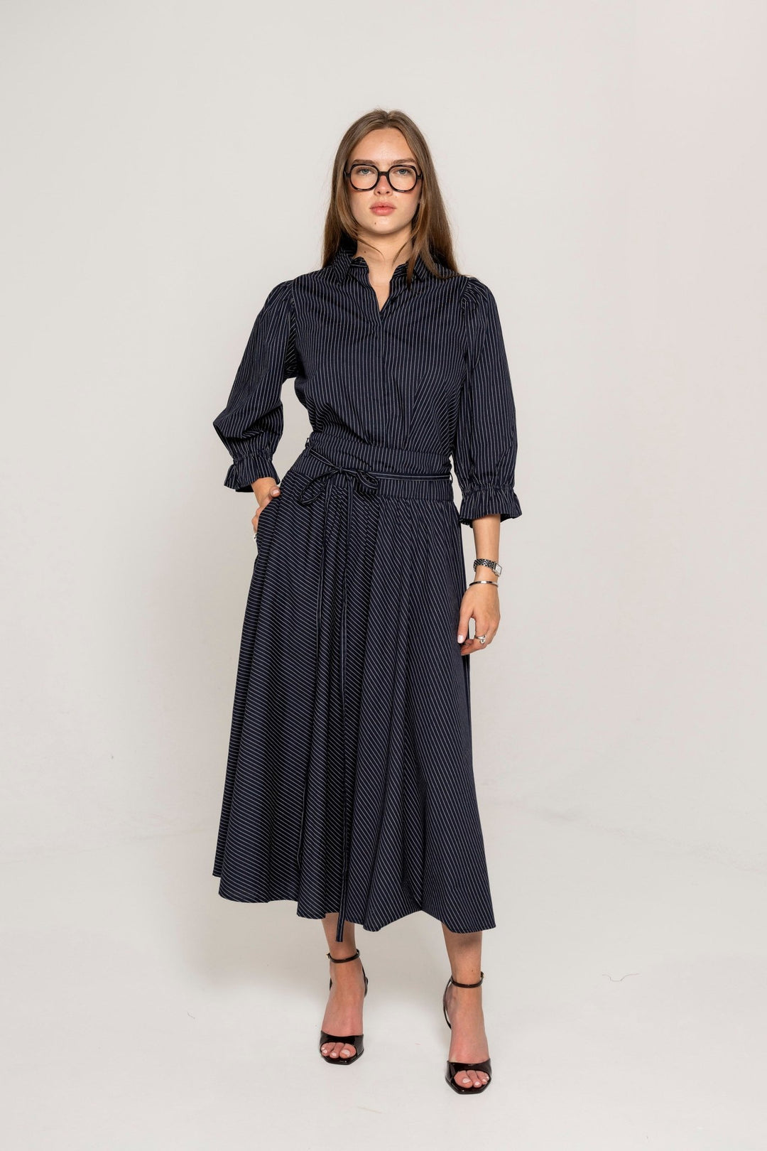 Astrid Skirt Pinstripe | Skjørt | Smuk