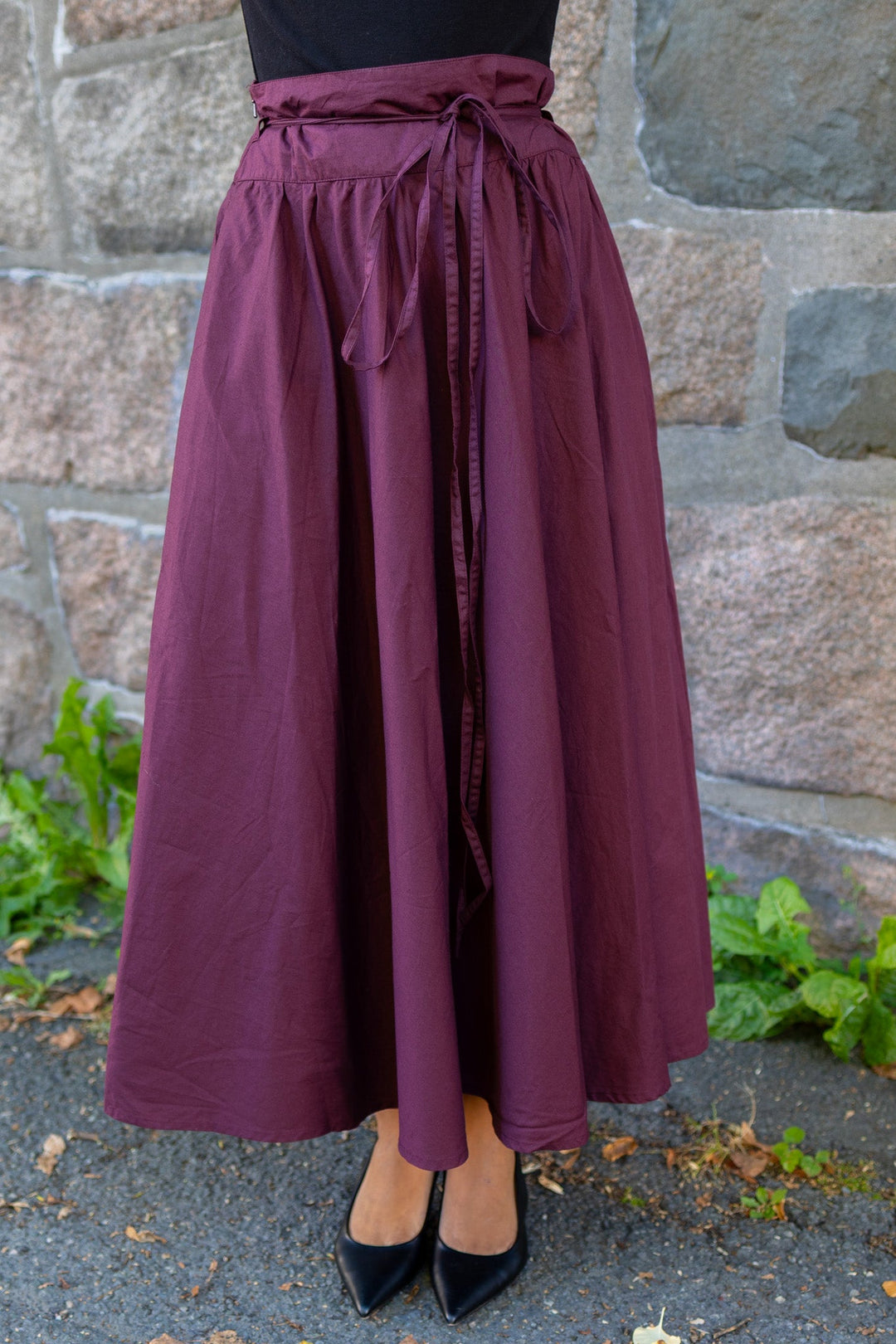 Astrid Skirt Rich Maroon | Skjørt | Smuk