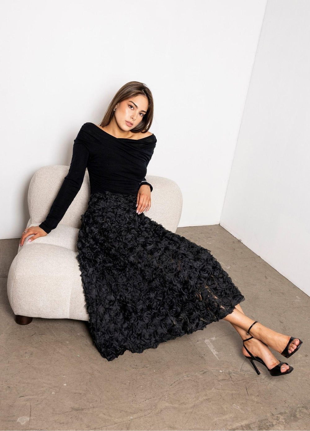 Astrid Skirt Rosette | Skjørt | Smuk