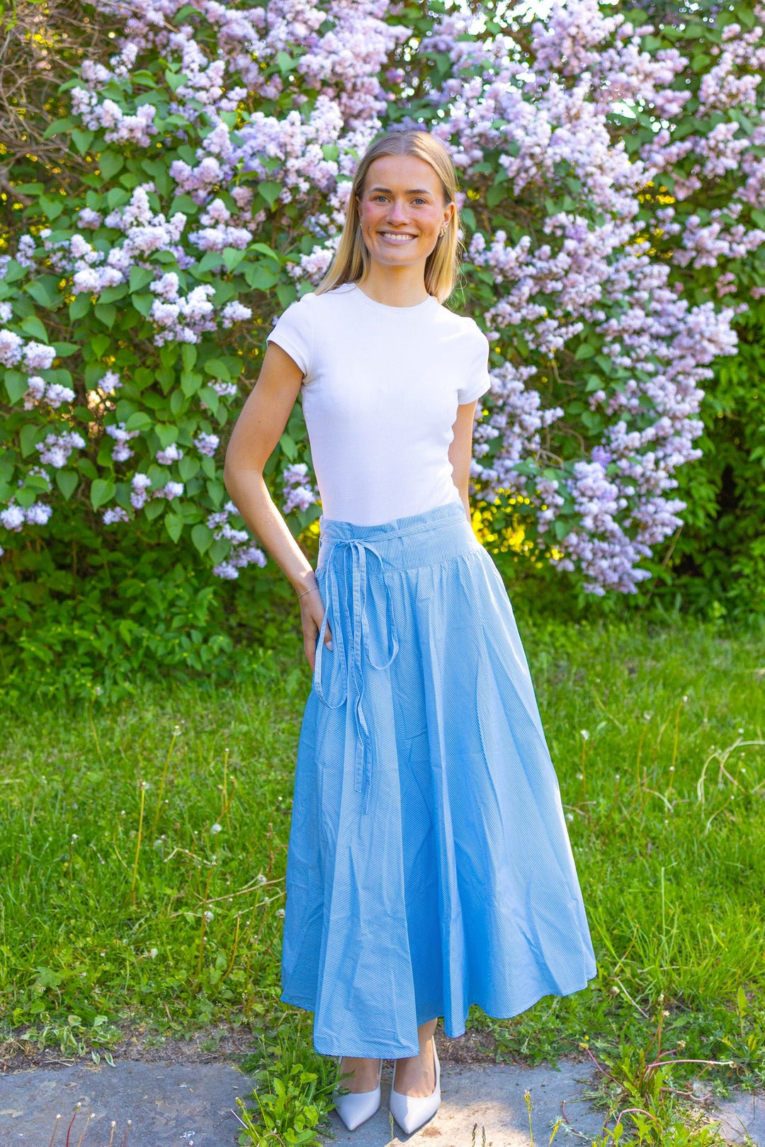 Astrid Skirt Seaside Stripe | Skjørt | Smuk