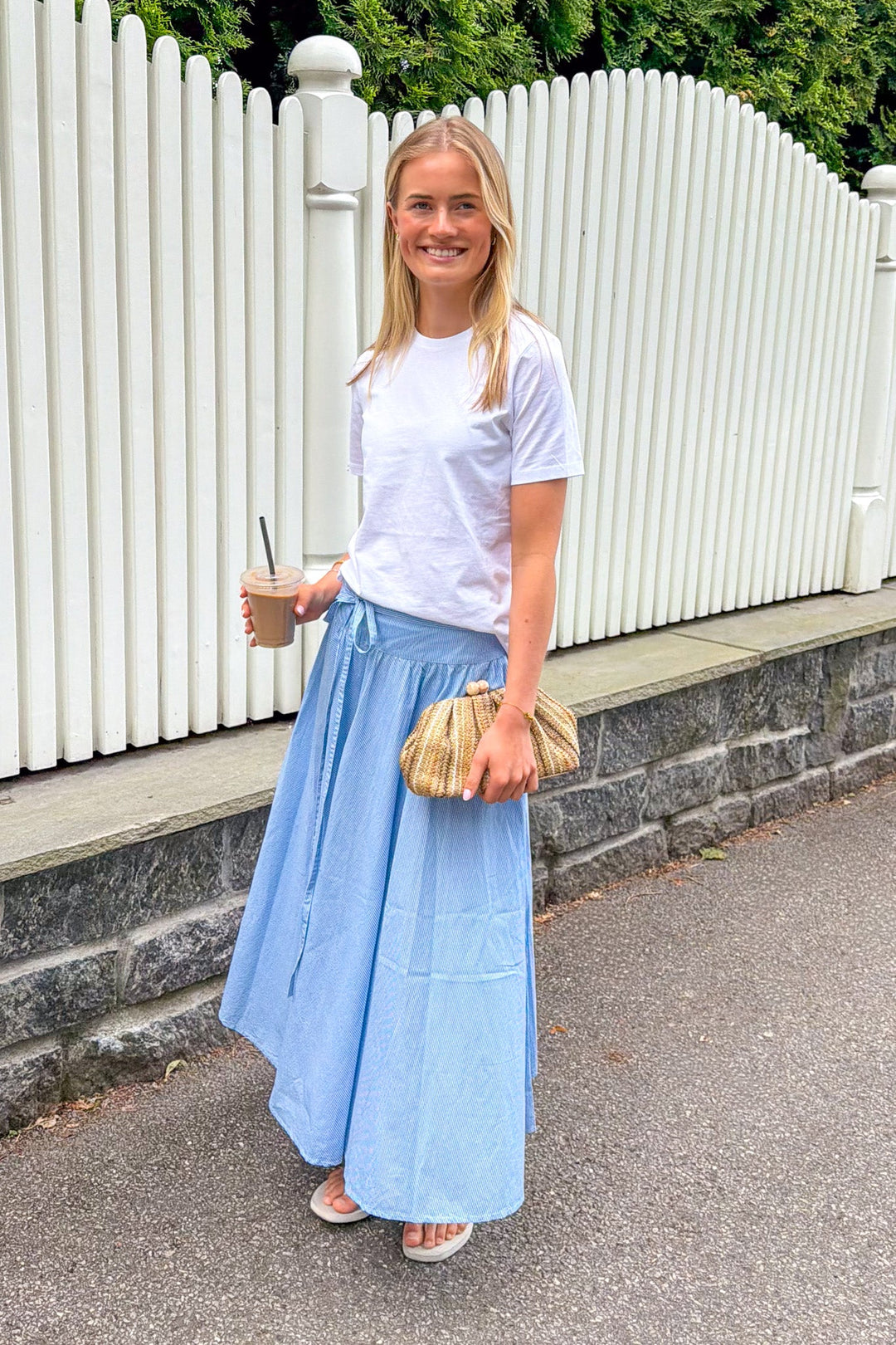 Astrid Skirt Seaside Stripe | Skjørt | Smuk